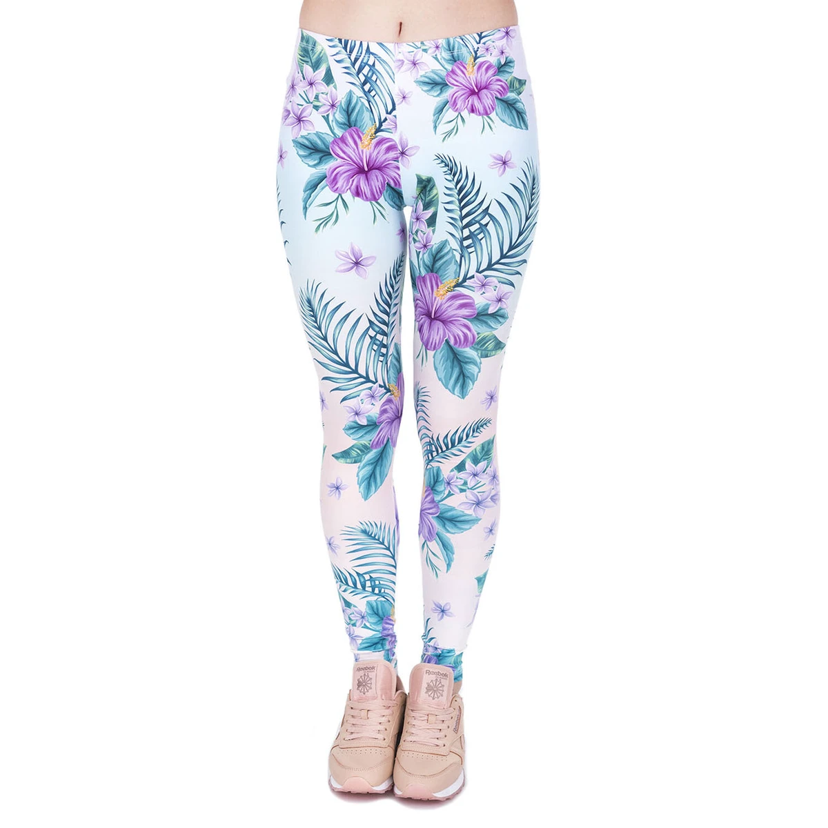 Wholesale Customized Women's High-Waisted Yoga Pants Breathable Mid-Waist Leggings with Sweet Style