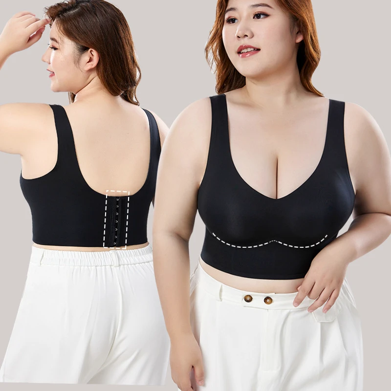 Womens Wireless Comfortable Bra Seamless Bralette Push up Bras No Underwire Supportive Tshirt Everyday Bras
