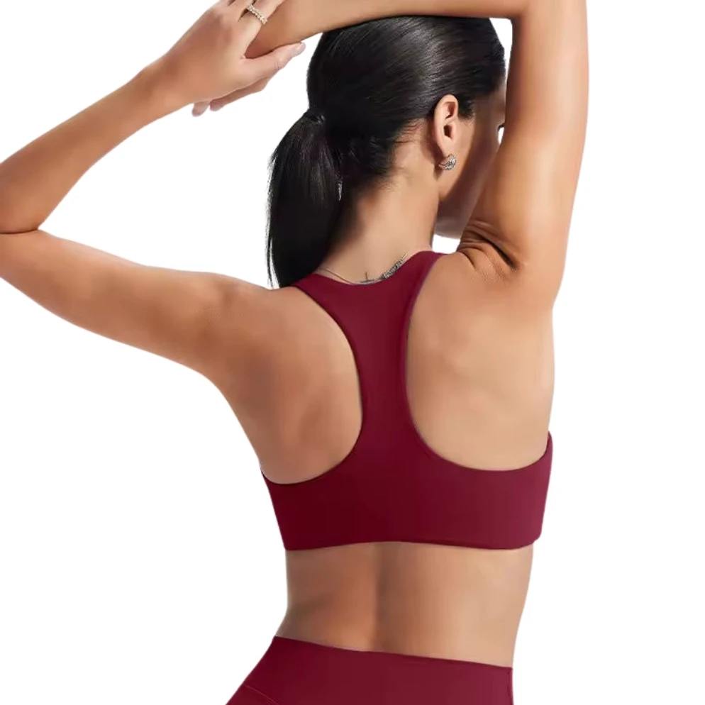 Women's Sleeveless Spring Summer Yoga New Style Fitness Sport Bra Comfortable Stretchy Breathable Stylish Trendy Bra