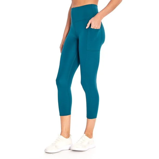 Wholesale Women's Printed Fitness Leggings 3/4 Knickers Four-Way Stretch Breathable Fabric Anti-Static Quick Dry Custom Colors