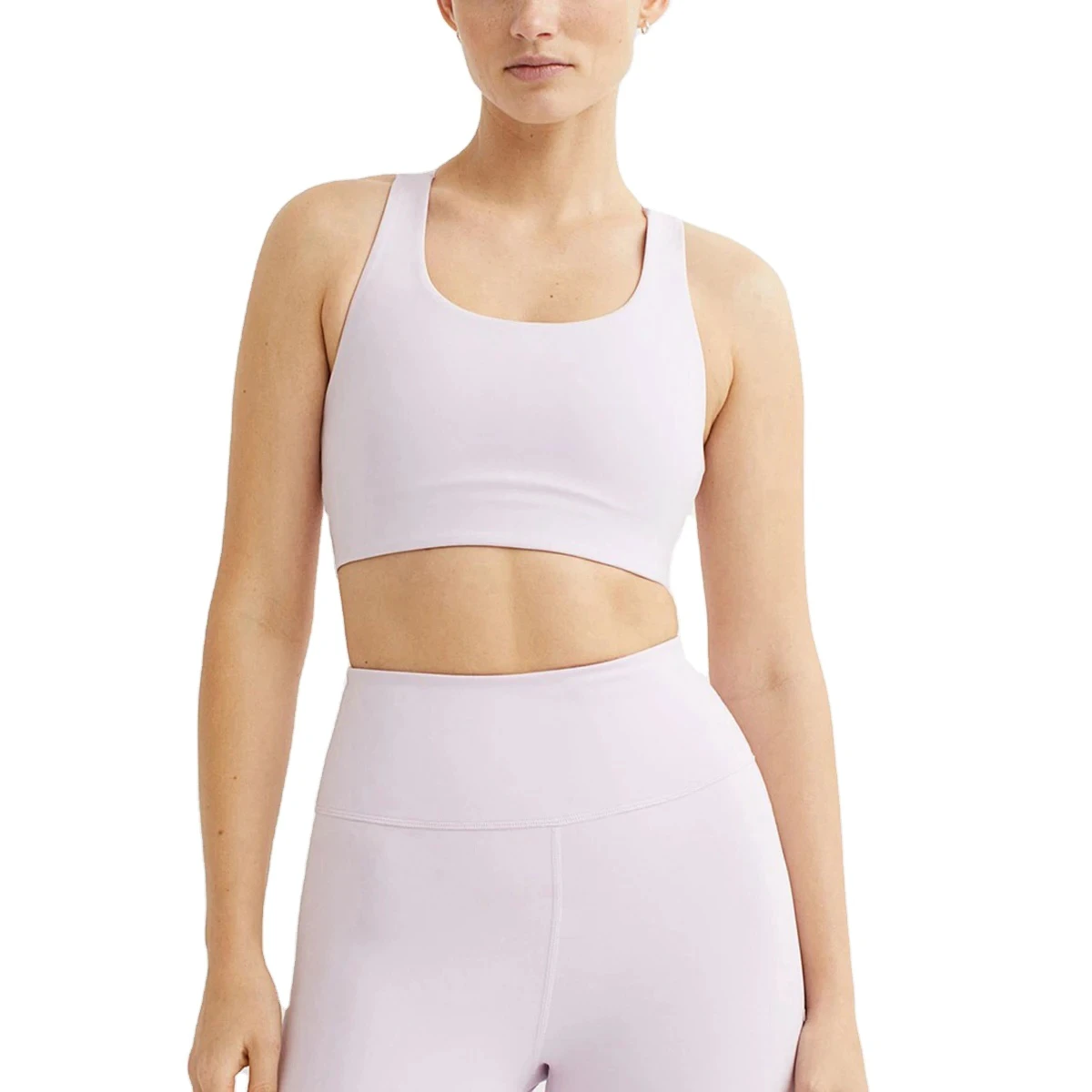 New Hot Sale Women's Lightweight Reversible Breathable Sports Bra for Gym-Chest Support