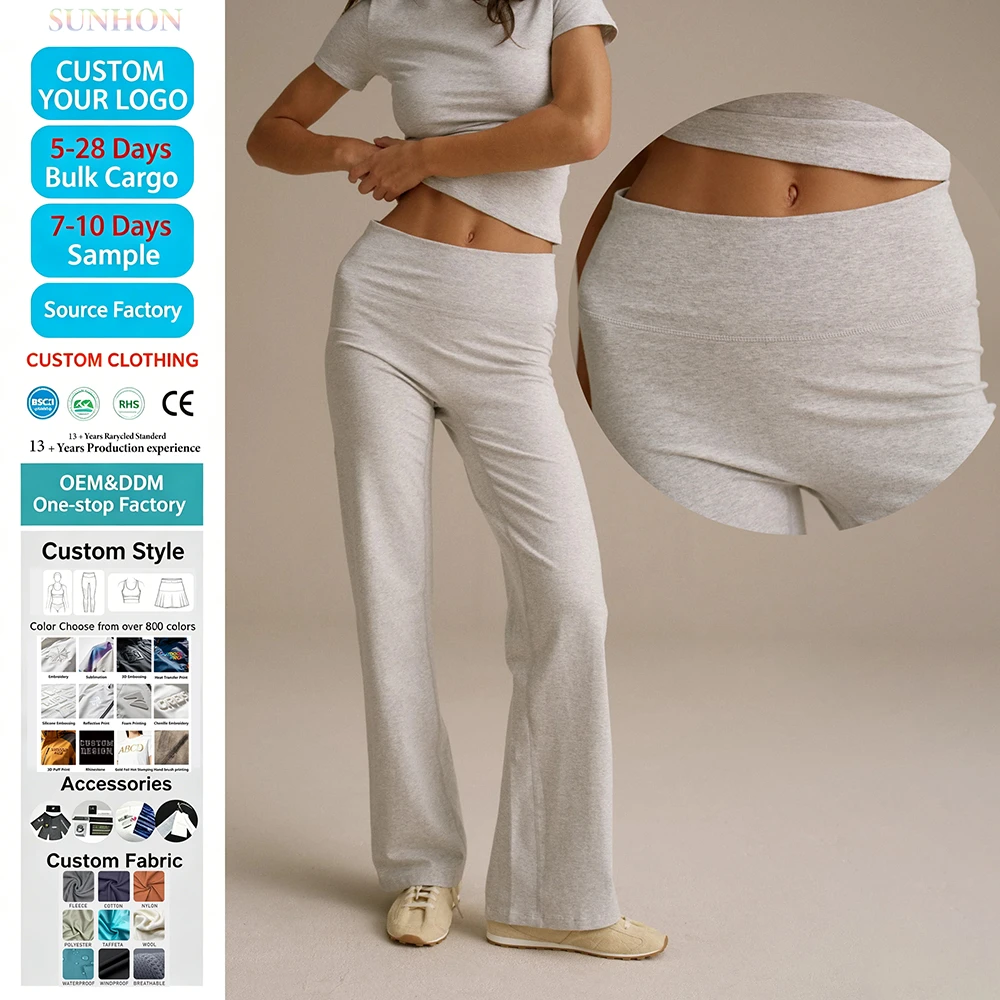 Women's High Elasticity Waist Yoga Pants Solid Color Fast Drying Four Way Stretch Tight Full Length Moisture Spandex Seamless
