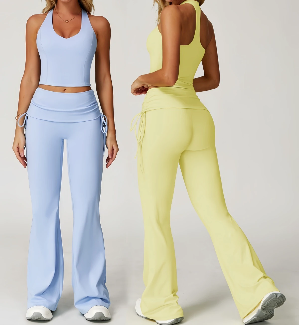 Active Wear Sportswear Set Manufacturer's Fitness Gym Clothing Four-Way Stretch Yoga Outfits 2 Pieces Sets for Gym Fitness