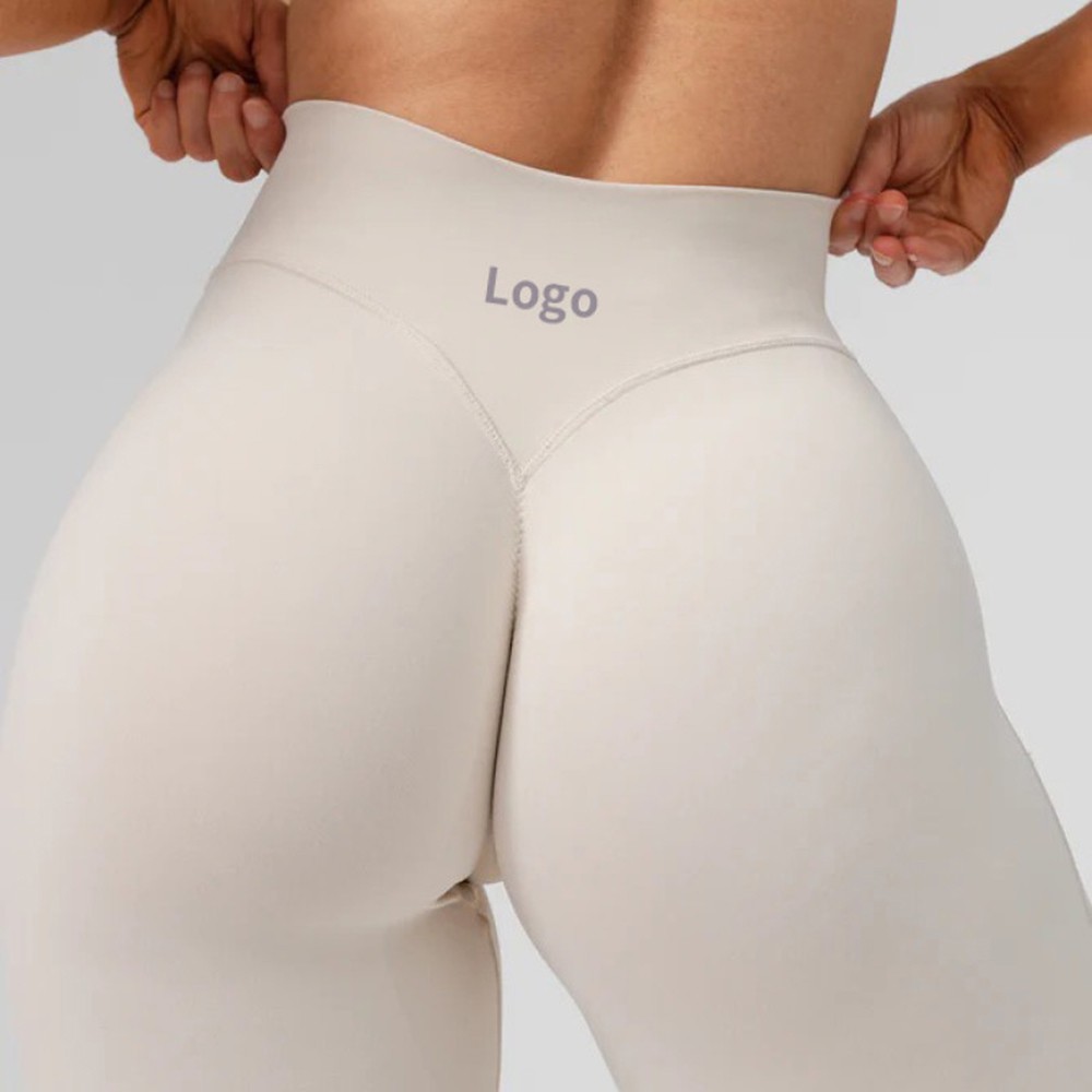 Best High Quality Women's Solid High Waist Ankle-Length Yoga Leggings Sweat-Wicking Breathable Four-Way Stretch Quick Dry