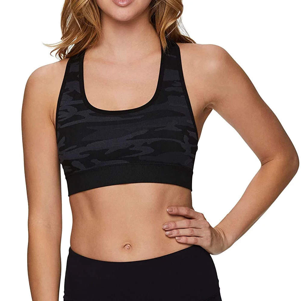 Reasonable Price New Wrinkle Seamless Yoga Bra With Fine Strap Cross Back Sports Underwear Shockproof Sport Bra