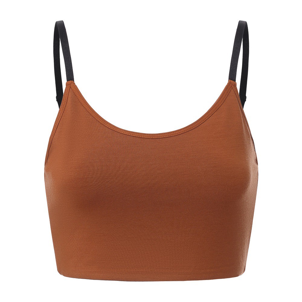 Women's Merino Wool Workout Bra - Breathable & Odor-Resistant