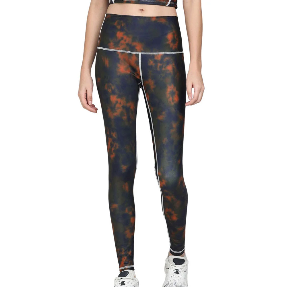 High Quality Solid Women Yoga Leggings Spandex/Polyester Four-Way Stretch Breathable Eco-Friendly Professional Elastic Waist