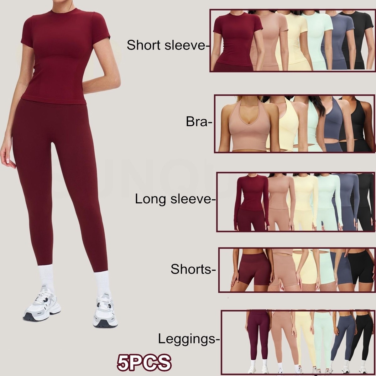 Custom Fitness Vest Ribbed Legging Gym Yoga Set Clothing Neck Bra Streamline Fitness Sportswear Gym Womens Sets