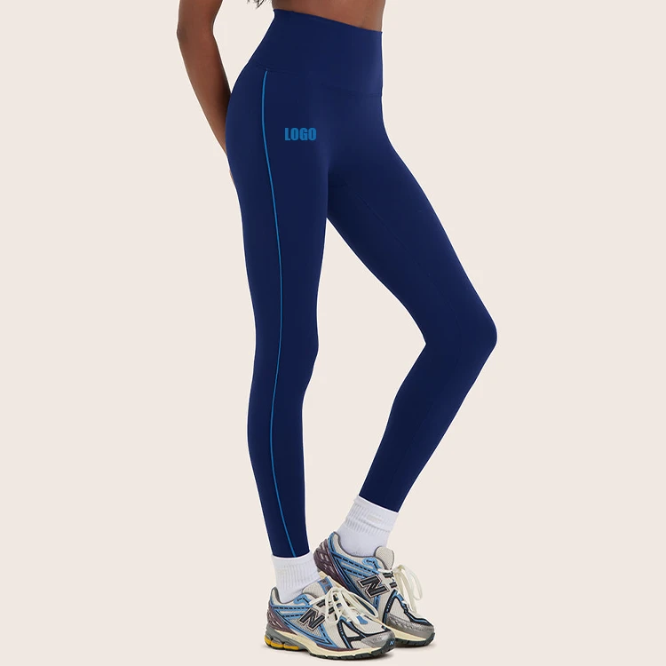 OEM Custom High Waist 4-way-stretch Fit Slim Comfort Workout Gym Breathable Fitness Sports Yoga Leggings for Women
