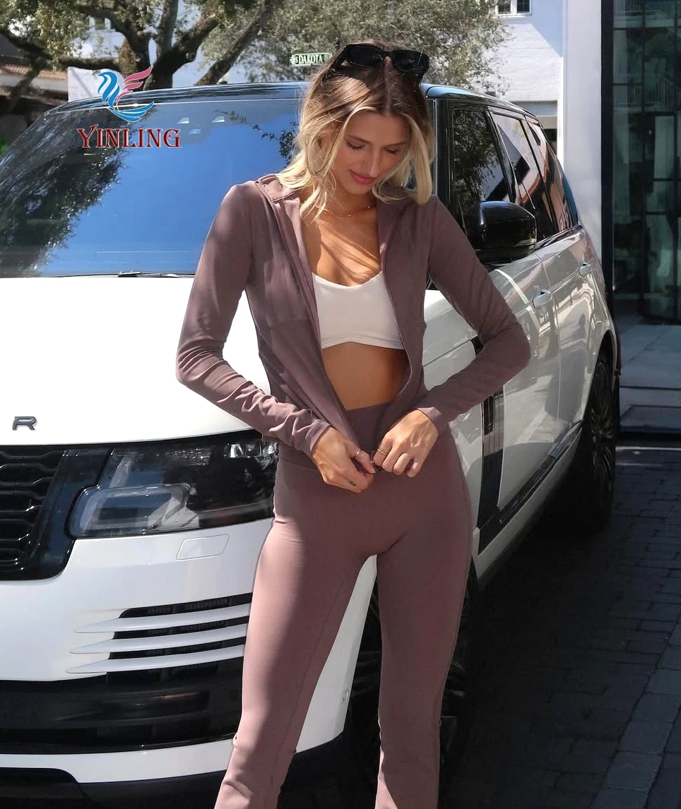 Women Yoga Set Workout Sexy Crop Long Sleeve Leggings Tracksuit Athletic Wear Gym Fitness Legging Top Suit