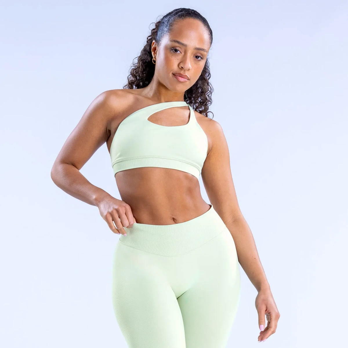 High Elasticity Polyester for Activewear Sports Bra Cross Strap Backless Seamless Yoga Set Lightweight Breathable Reversible