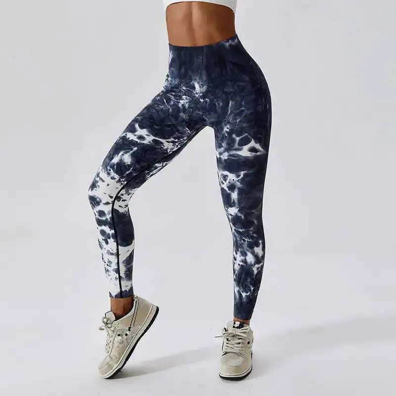 2025 Hot Sale High Waist Hip Lifting Soft Breathable Outdoor Sports Leggings Women Popular Yoga Pants High Elastic Tight Running