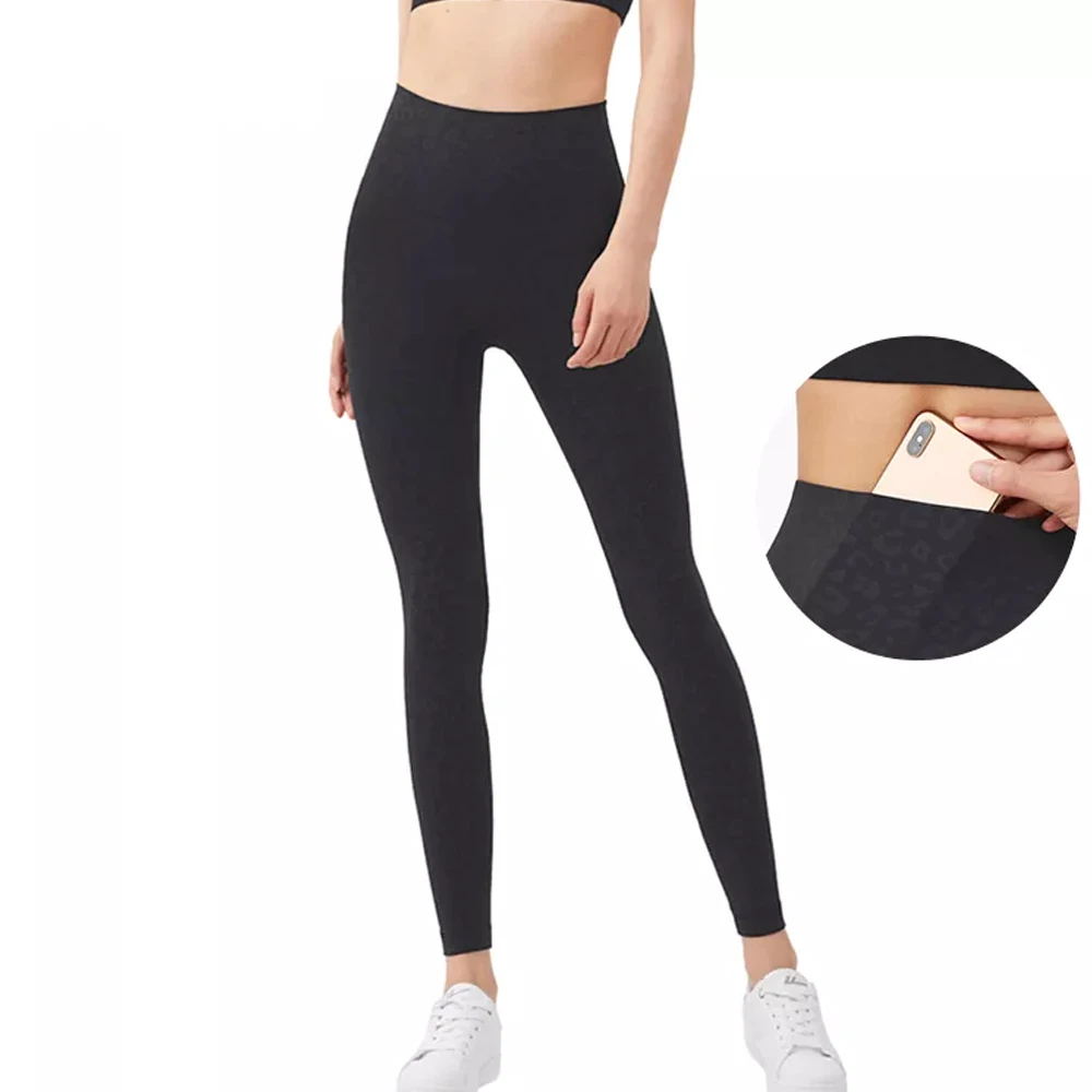 Custom Made High Quality 4 Way Trendy Full Length Gym Pants for Women Sport Legging woman