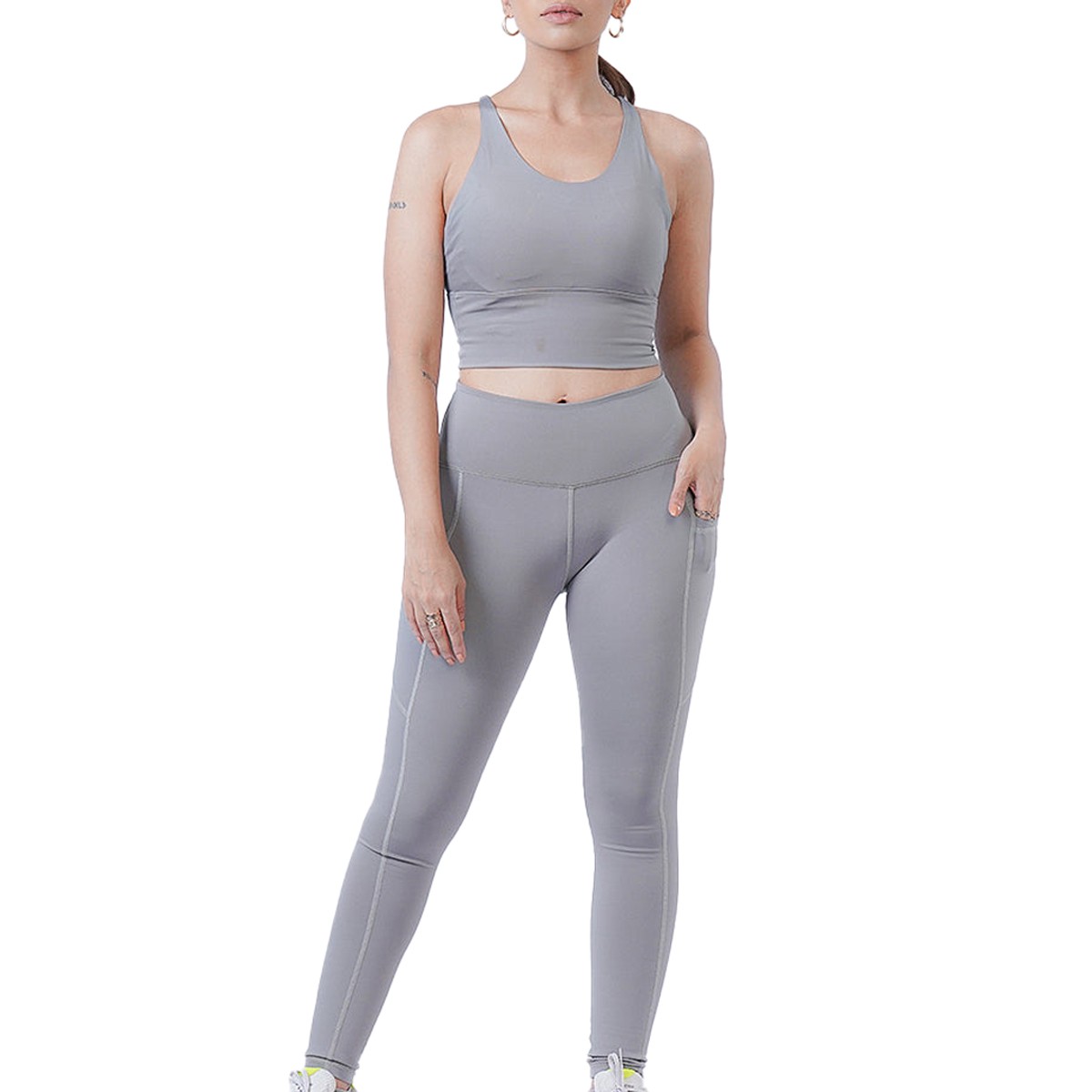 Custom Logo Activewear Soft Running Sport Bra Yoga Leggings Cloths Fitness Wear Yoga Set for Women Wear