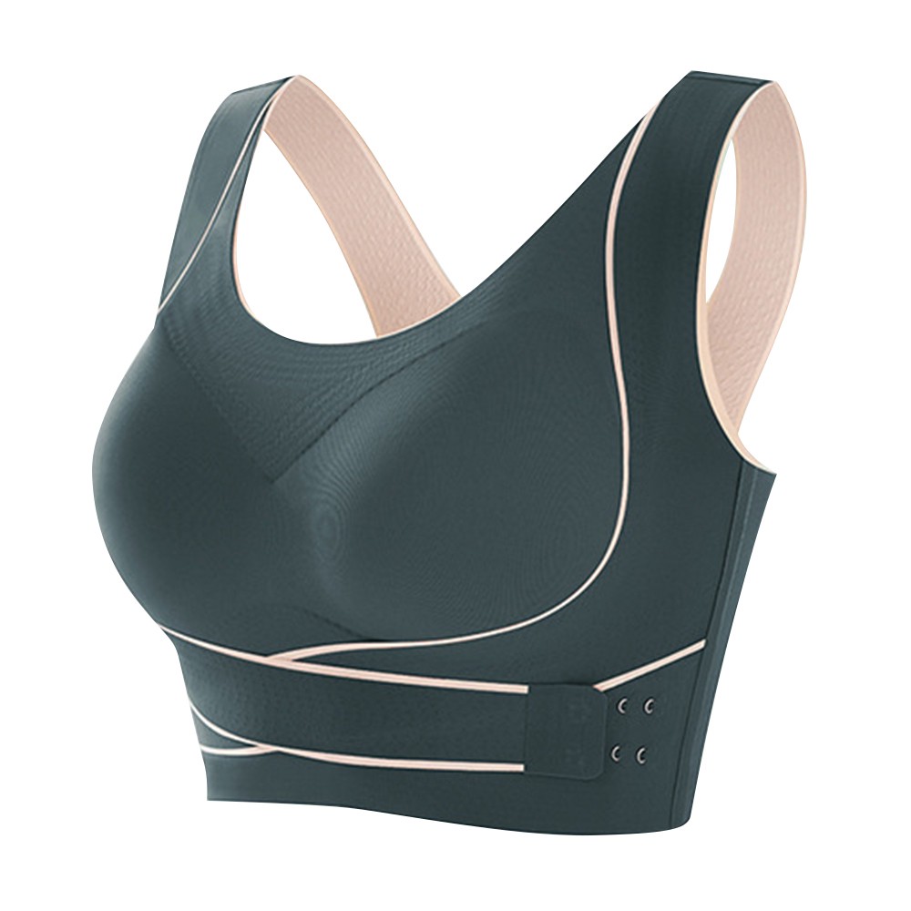 Women's Summer Breathable Lace Halter Sport Bra Rhinestone Wire-Free Support Silk/Cotton Material Customizable Design for Sports