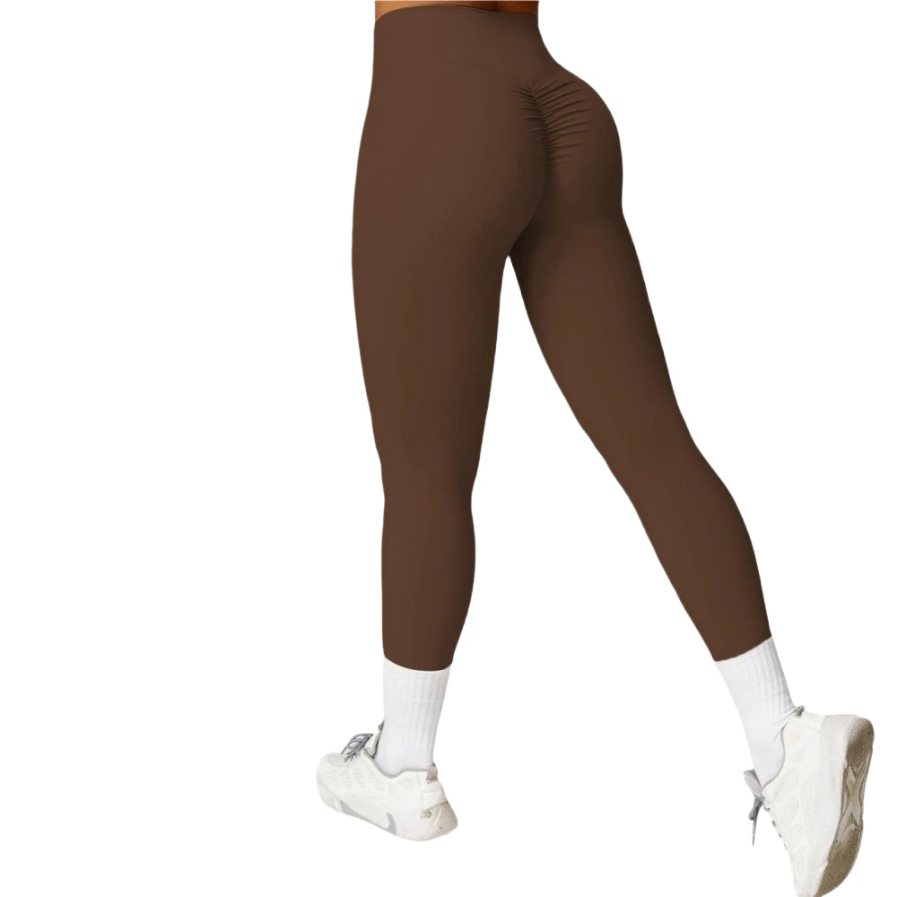 Women's High Waisted Yoga Pants With Pockets, Stretchy Workout Leggings For Gym & Daily Use