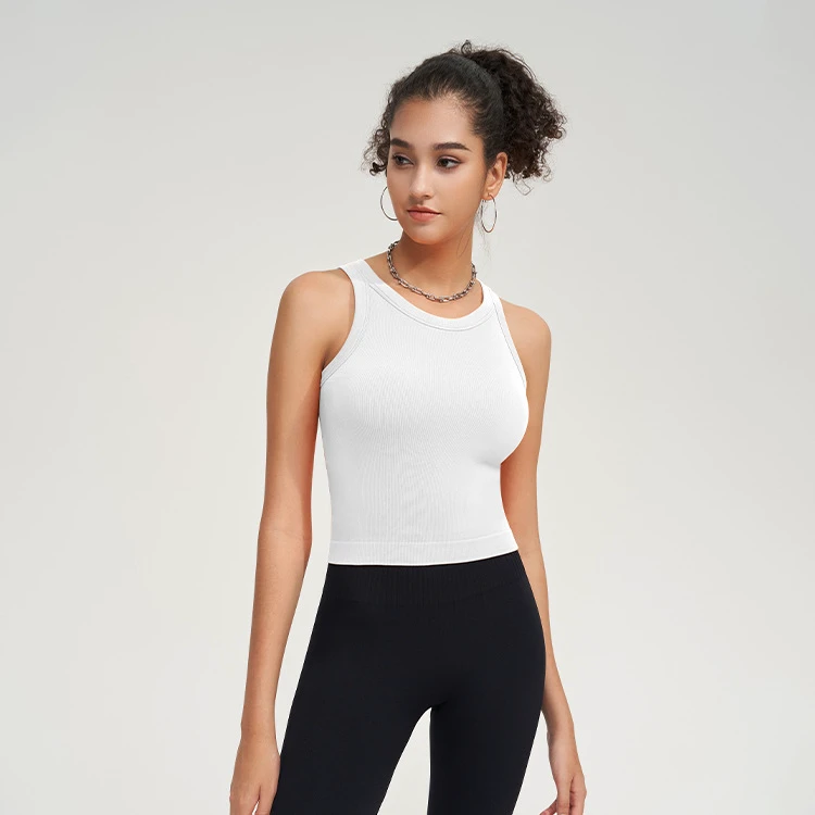 2025 Seamless Women's High-Strength Shockproof Sports Bra Vest Lightweight and Breathable for Running Fitness Yoga