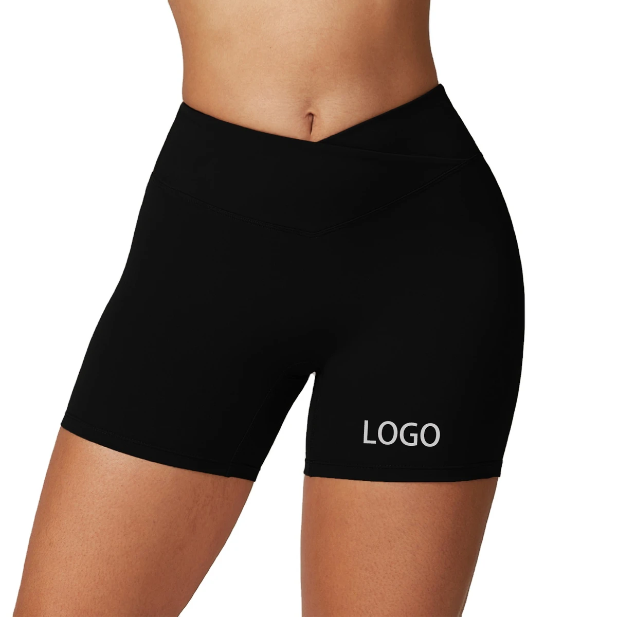 Yoga Shorts High Waist Women Clothing Sportswear Gym Fitness Quick Drying Tight Running Lifting Environment Friendly Recycled