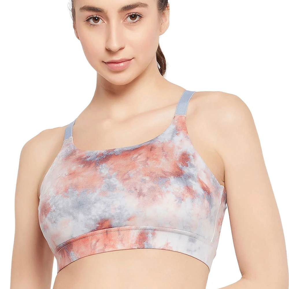 Wholesale Women's Plus Size Sports Bra High Support Yoga Wear Lightweight Seamless Breathable Foam Pad Cups Front Logo Position