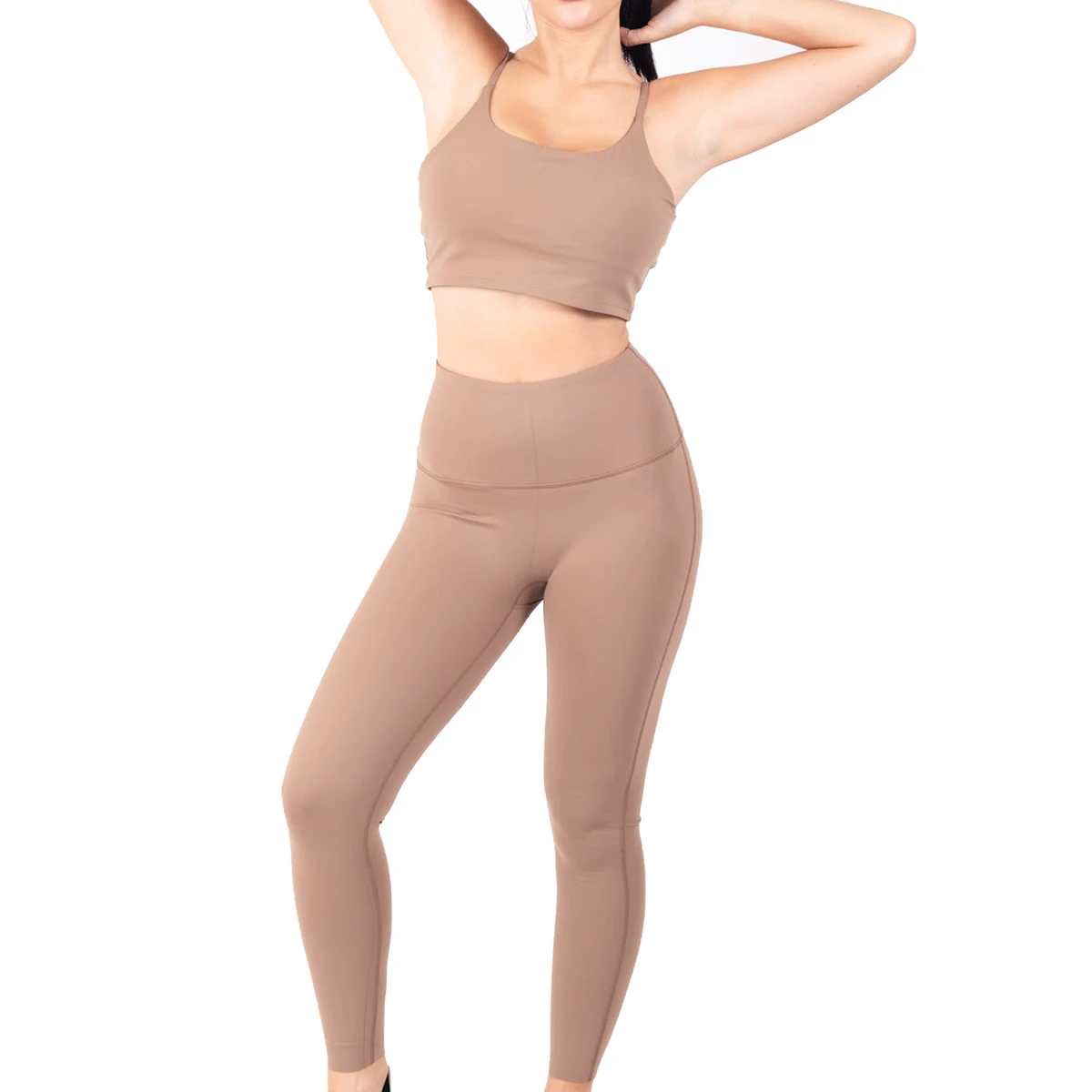 Custom Seamless Gym Clothing For Women Scrunch Booty Yoga Leggings Sports Bra Yoga Sets