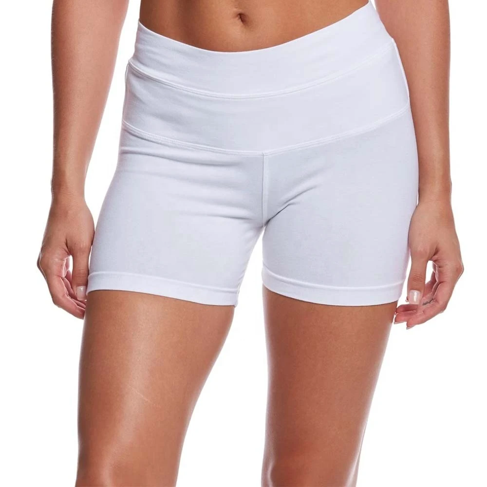 Women's Summer High Waist Fitness Gym Yoga Short Side Pocket Workout Tummy Control Bike Shorts Running Exercise Breathable Quick
