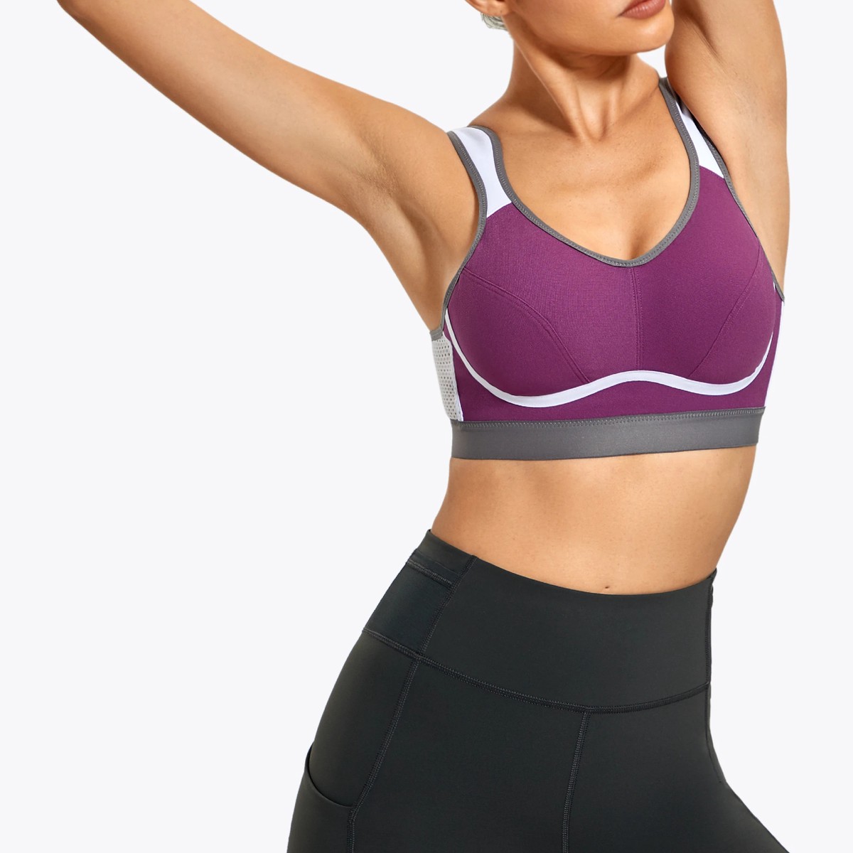 Core-Spun Cotton-Feel Polyester Moisture-Wicking French Terry Knit 290 GSM for Yoga Sets