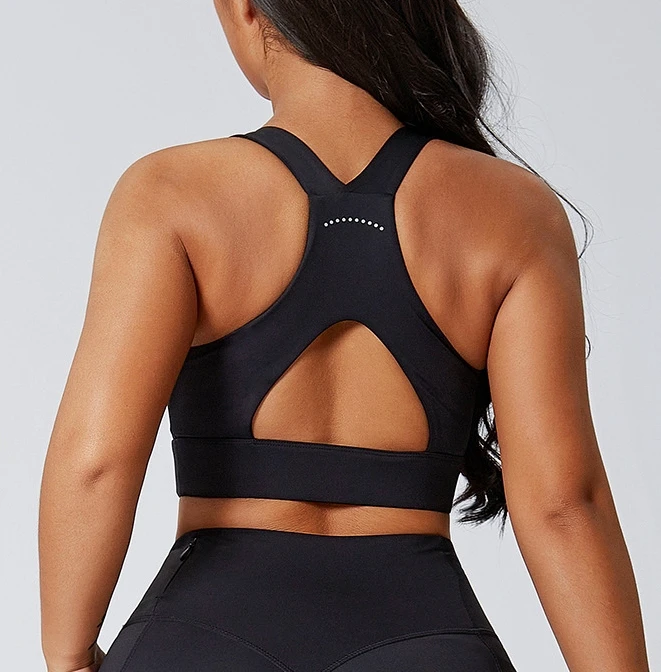 High-Intensity Women Stylish Sports Bra Best Selling New Arrival Customized Plus Size Compression and Fitness Wear Sports Bra