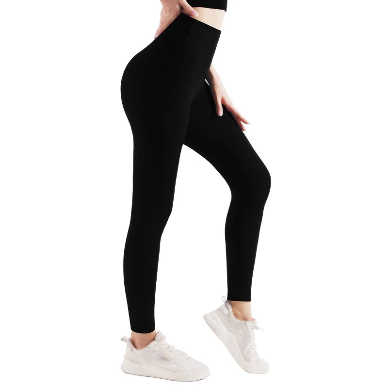 OEM Factory Solid Colors High Waisted Workout Tights Pants Super Soft Stretchy Gym Fitness Leggings for Women