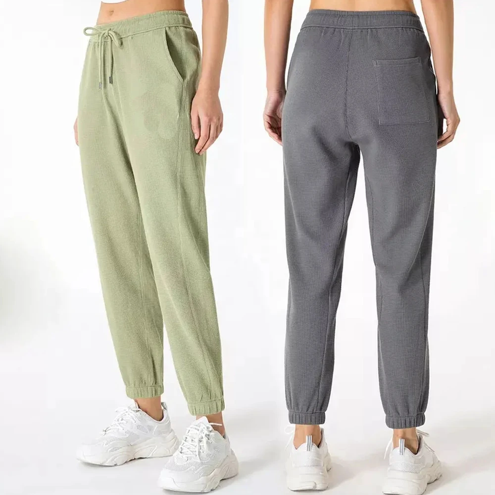 New Style Cotton Jogger Women Pants Sport Wear Regular Fit Elastic Waistband Custom Made Sweat Pant