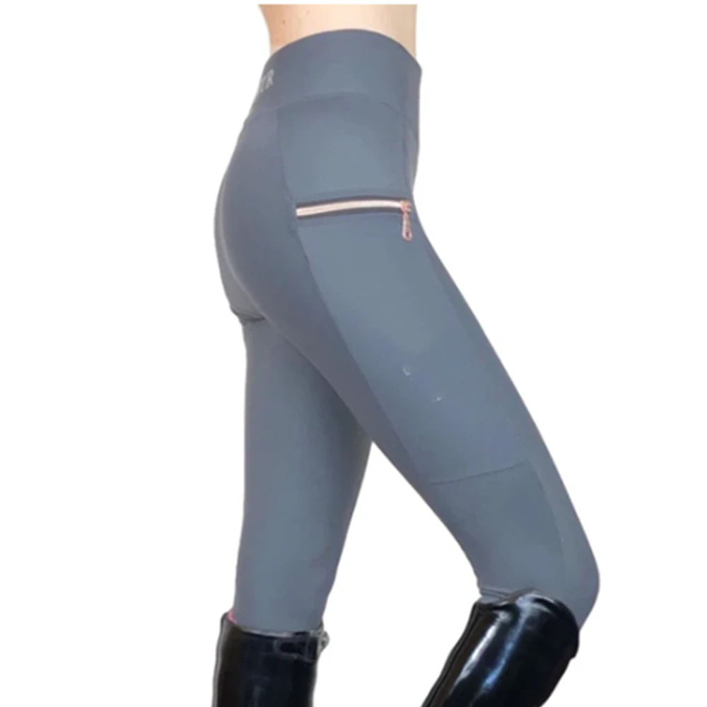 High Waist Riding Pants With Zipper Riding Tight Riding Legging