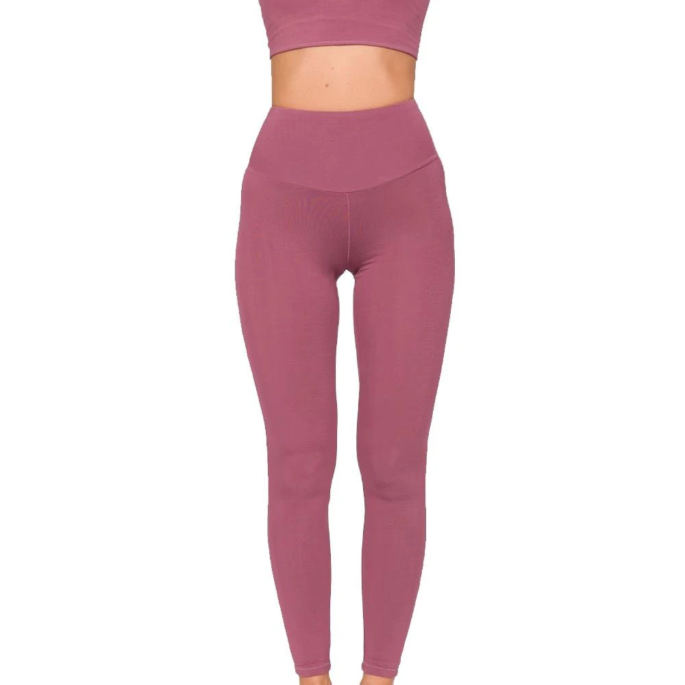 Women's High Waist Long Sleeve Butt Lift Yoga Leggings Solid Quick Dry Eco-Friendly Plus Size Custom Fitness Wear Gym Workout