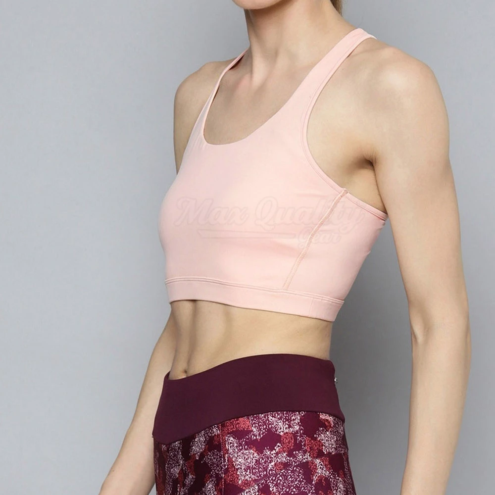 High Quality Breathable Front Logo Cheap Price Wholesale Women Sports Bra Best Selling Latest Design for Fitness Use