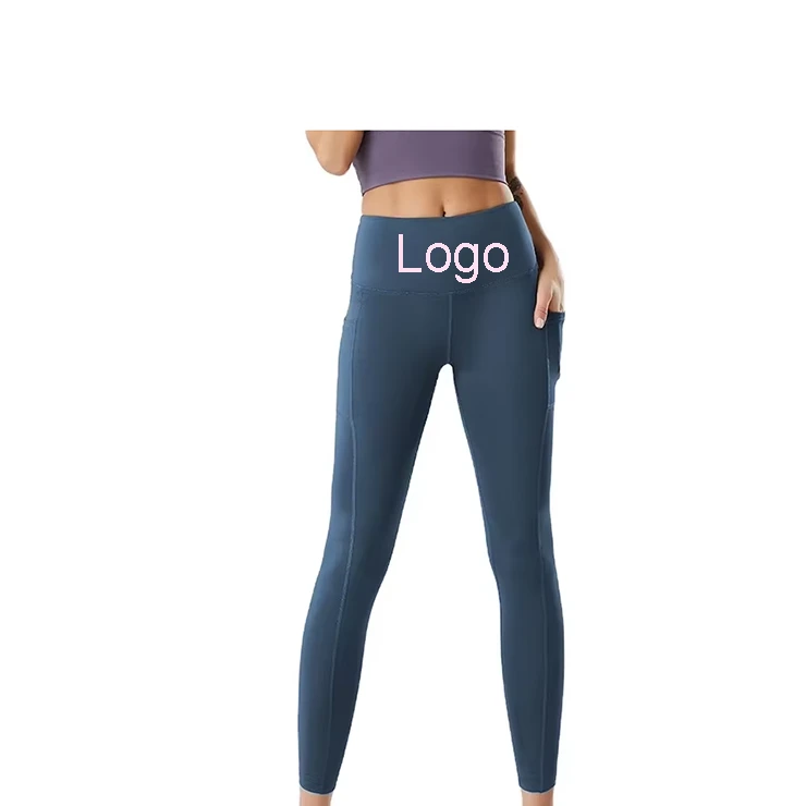 Custom Logo High Waist Yoga Leggings Breathable Quick Drying Leggings Yoga Butt Lifting Women's Yoga Leggings