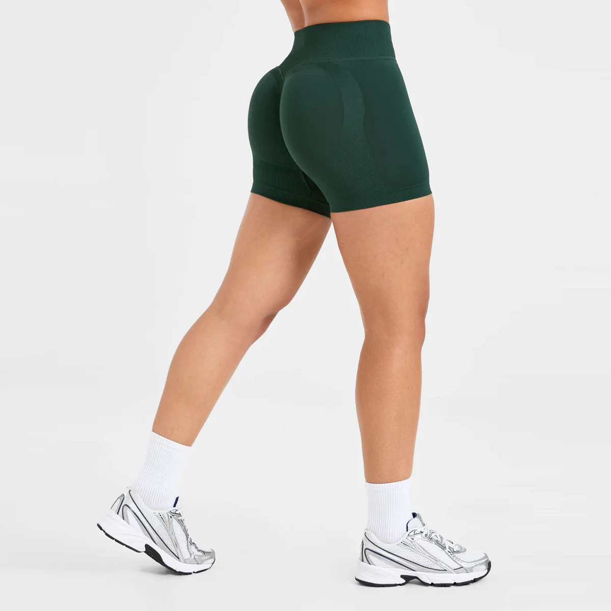 Seamless High-Waist Yoga Pants, Peach Hip Tight Yoga Shorts, Outdoor Sports Running Fitness Pants for Women