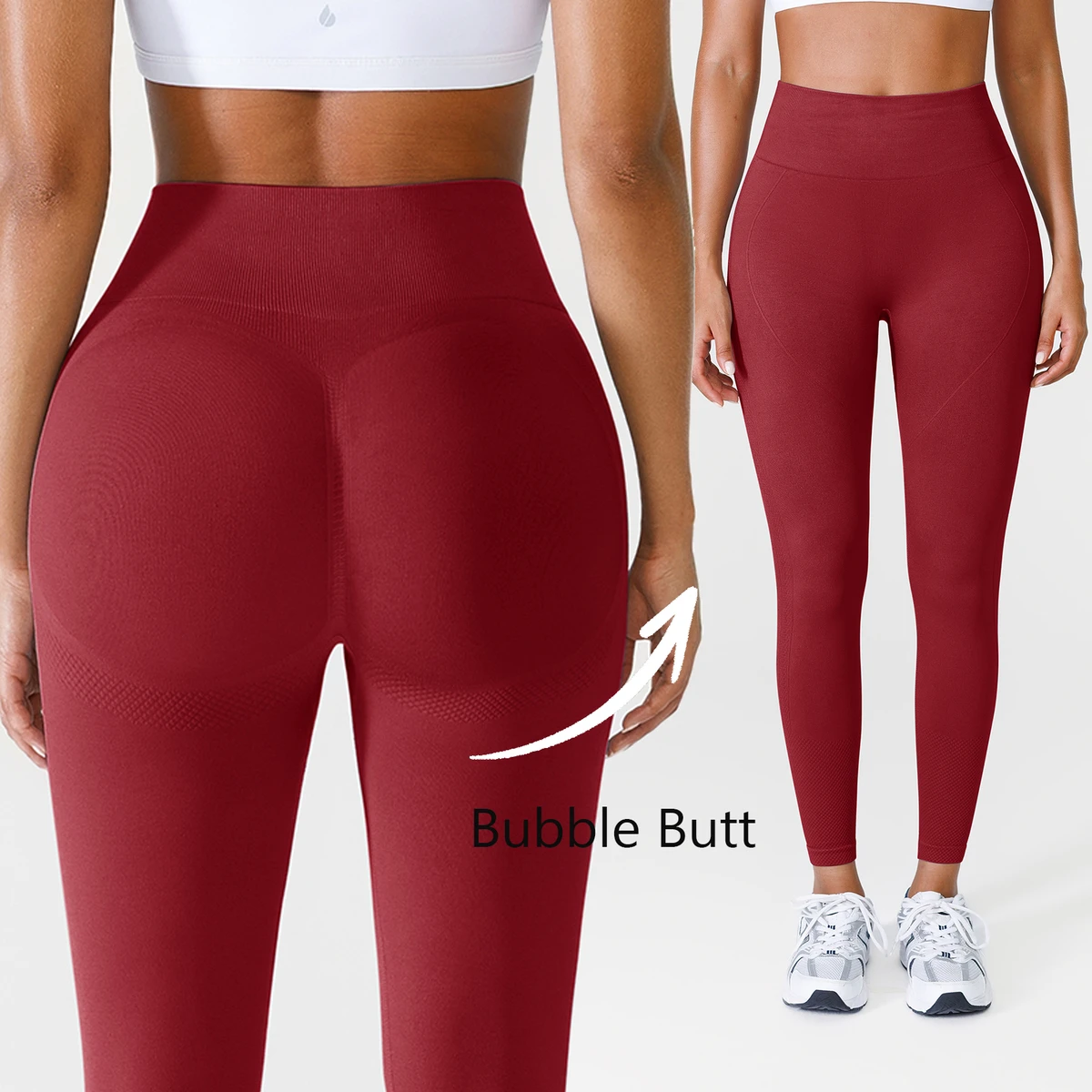 Vractive Wholesale Multi-Sport Pants Fashion Design Tummy Control Breathable Peach Lift Butt Scrunch Women's Yoga Leggings