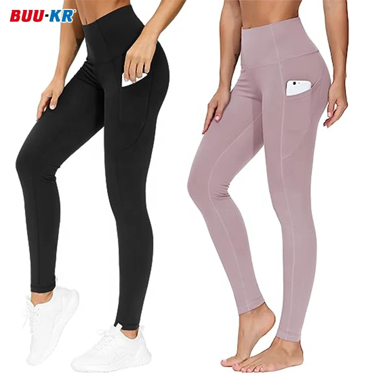 Buker Hot Selling Butt Woman Seamless Gym Wear Fitness Tights Fitness Yoga Pants High Waist Workout Leggings With Pockets