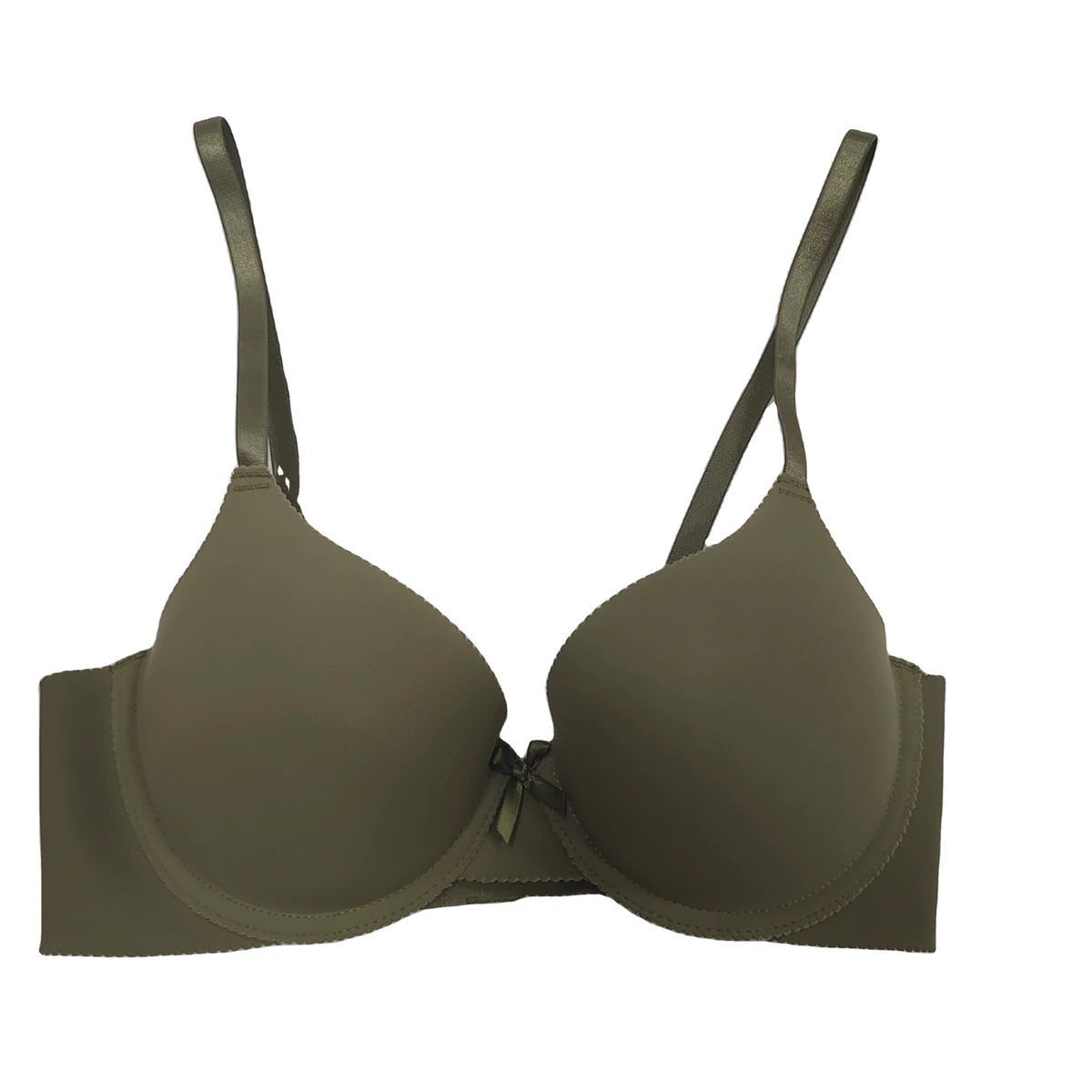 Women's Ultra-Thin Breathable Sports Bralette Seamless Wireless Padded Bra Lace Decoration Bow Soft Underwear Plus Large Sizes