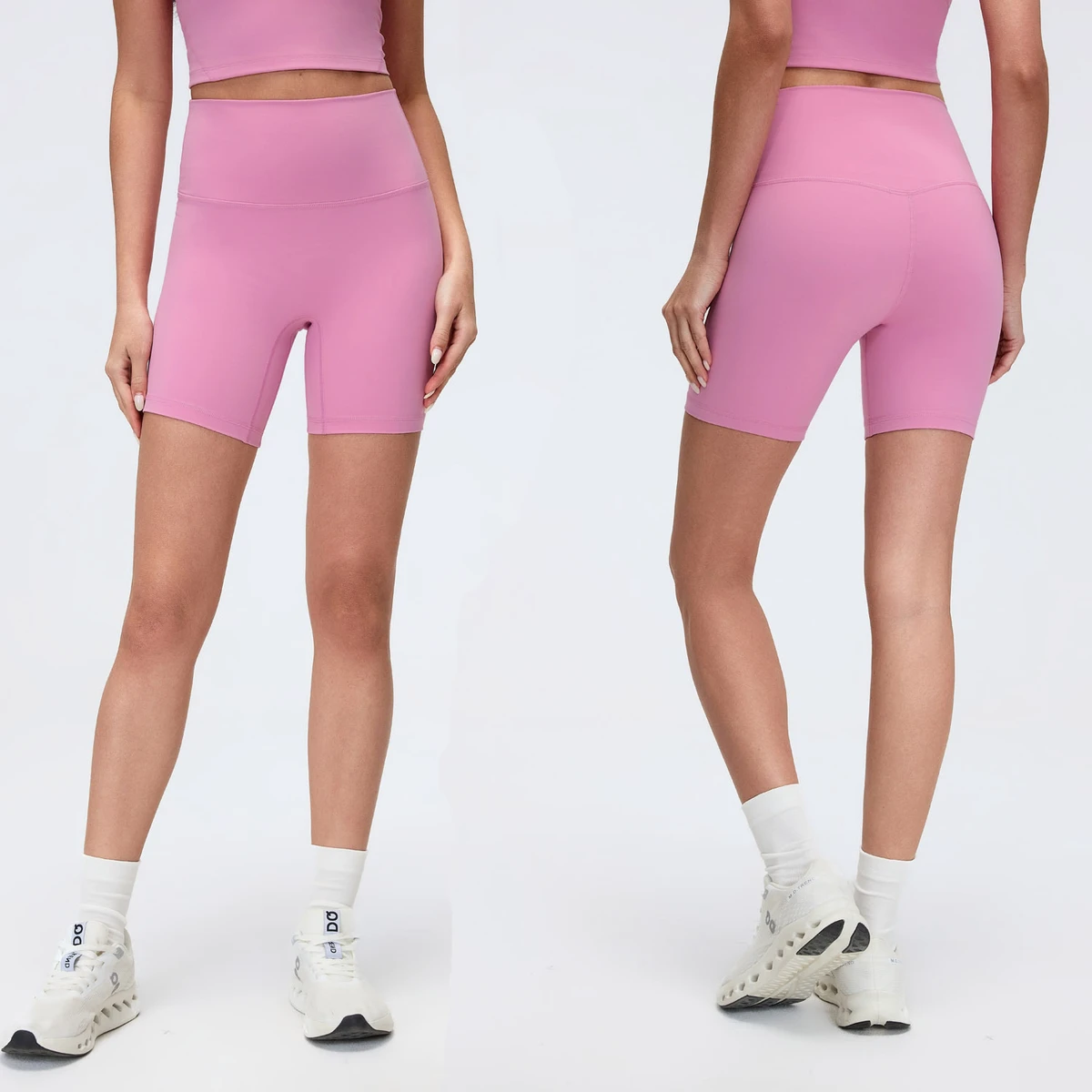 Lulu 42 Color Ready Fo Ship Sport Shorts Active Ladies High Waist Shorts Tight Yoga Leggings Workout Women Yoga Shorts