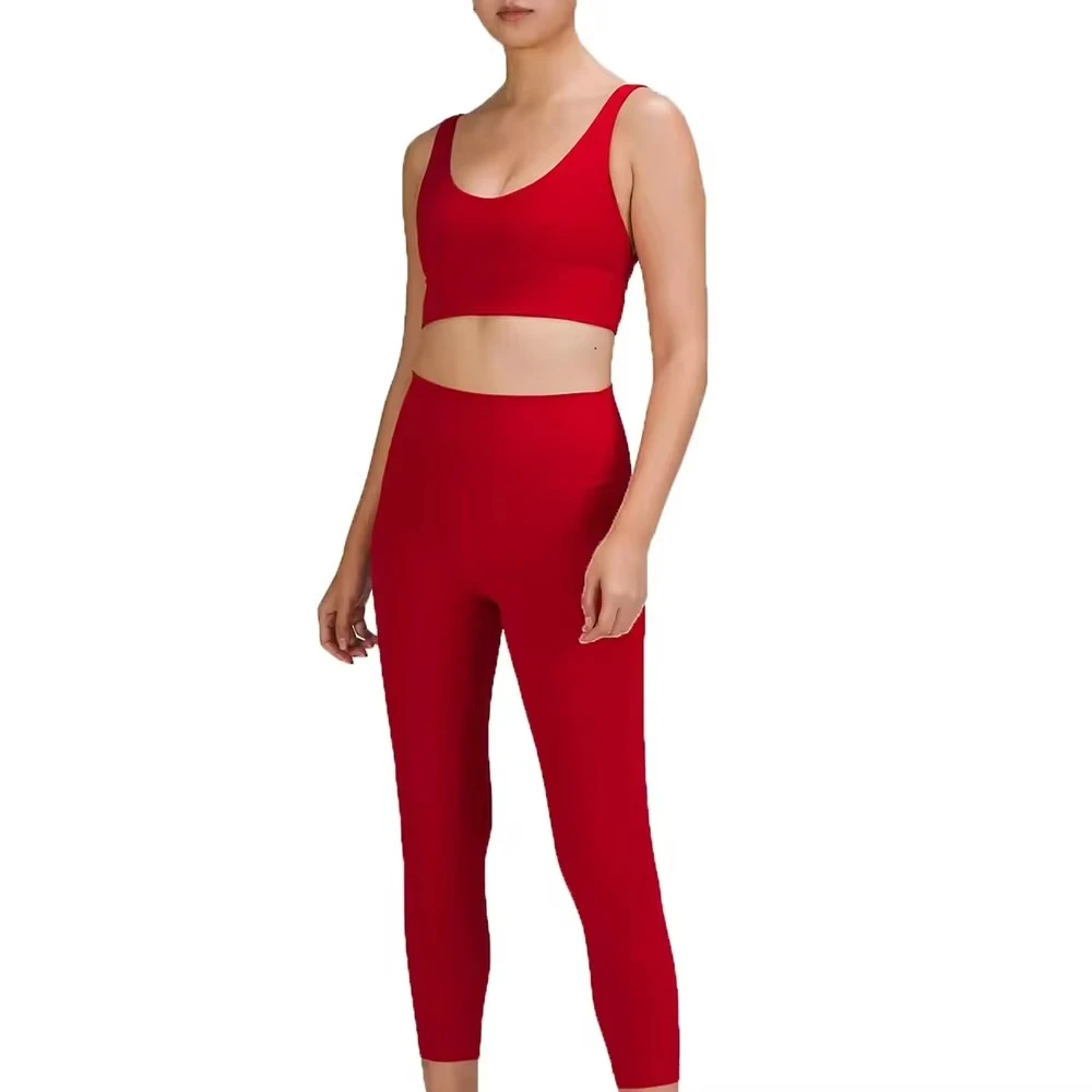 Women's Lightweight Breathable High Support Custom Sports Bra Fitness OEM Customized Spandex/Nylon Front Yoga Bra Solid Chest