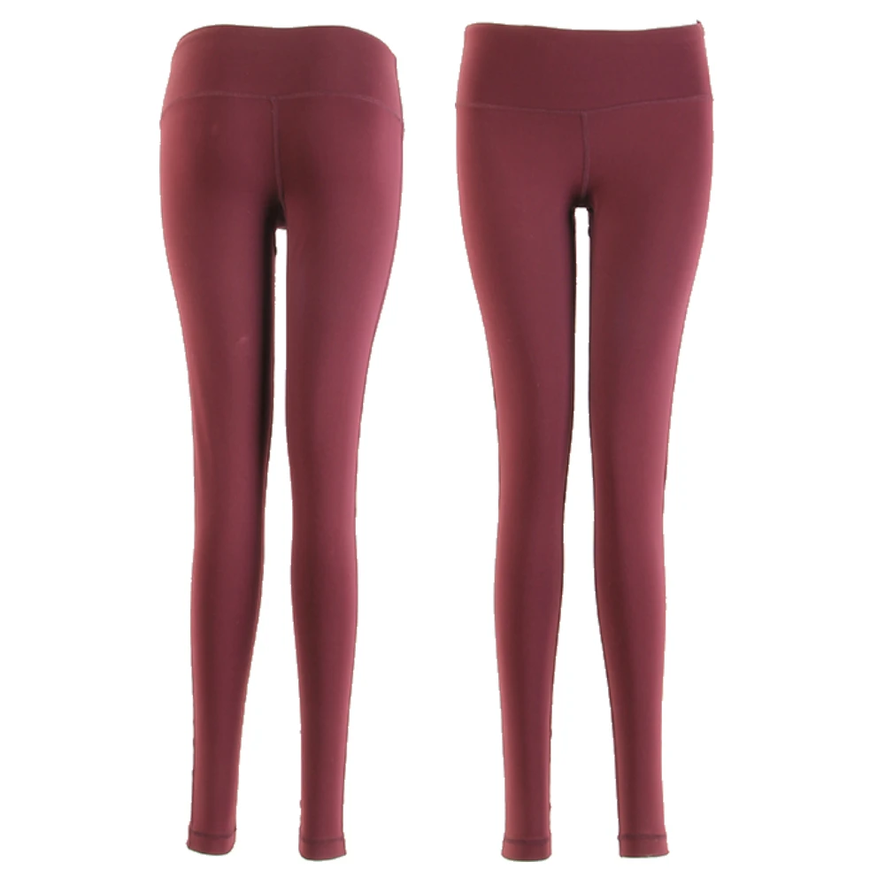 High Waisted Women's Spandex/Nylon Seamless Ankle-Length Leggings XL Tummy Control Yoga Pants Quick Dry Breathable Stretch Gym