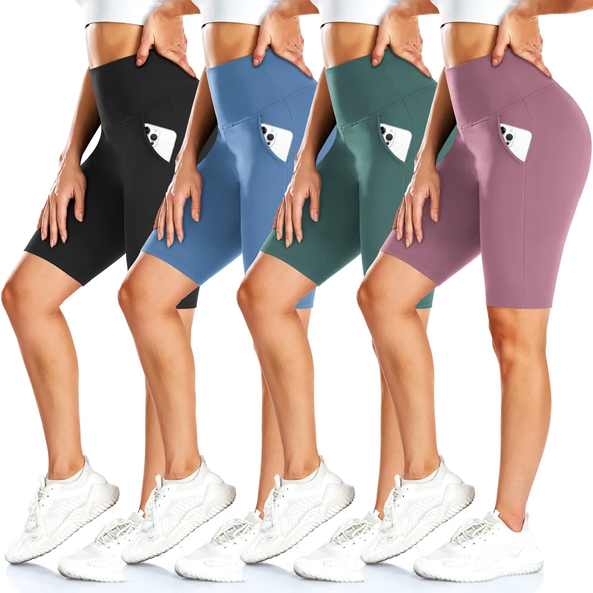 Biker Shorts Women With Pockets 8