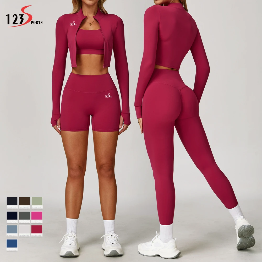 High Quality Gym Custom Design Comfort and Portable Multicolor Fitness Sport Yoga Clothes Woman Sets