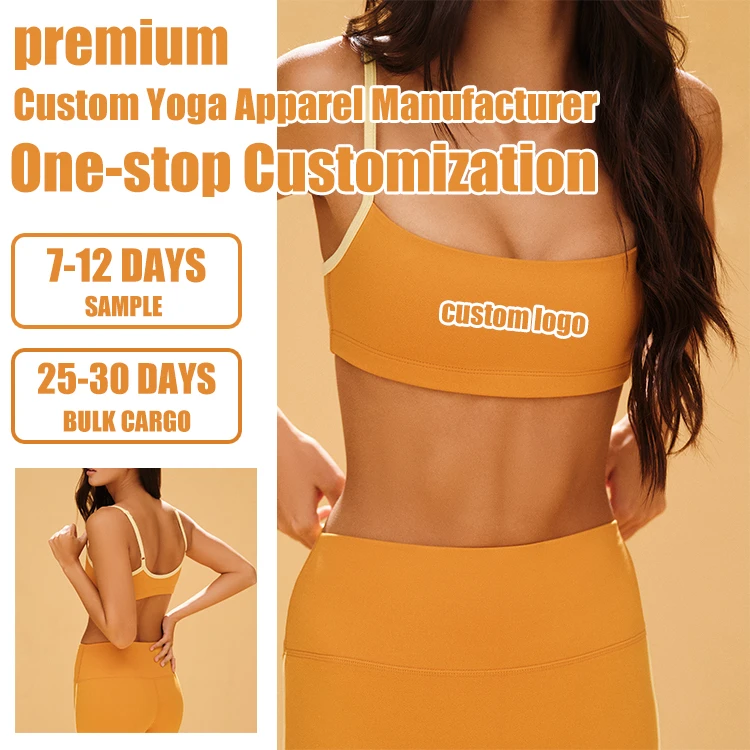 Custom Logo Plus Size Breathable Quick Dry Women Double Layered Wear Fitness Push up Yoga Sports Bra