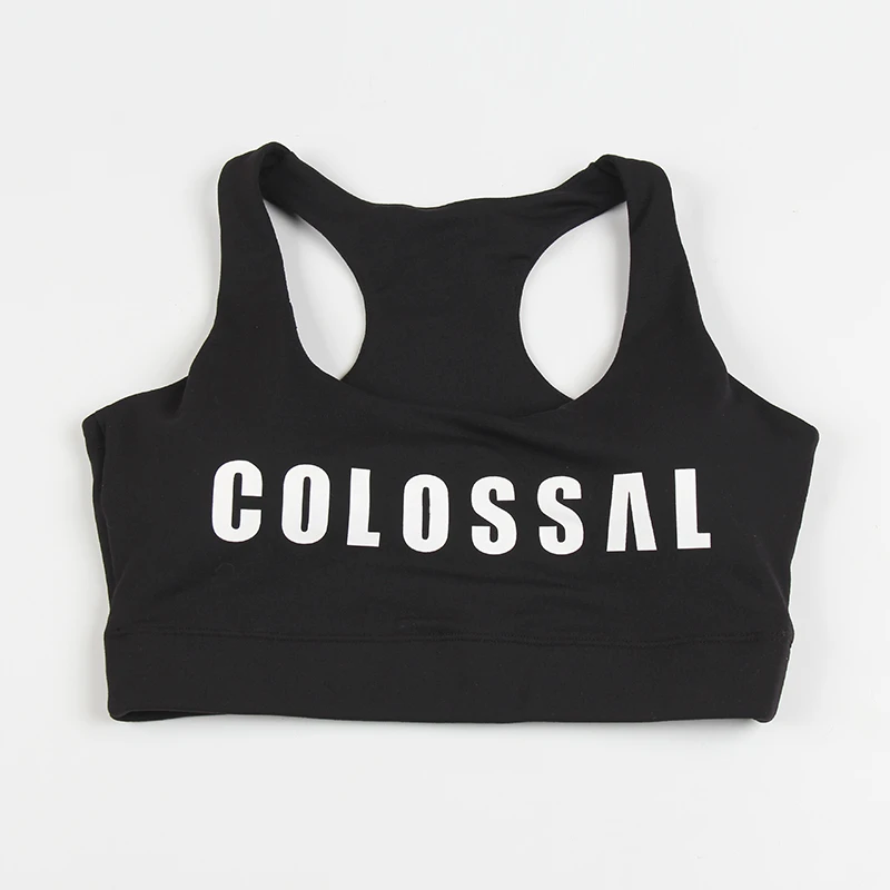Comfortable Ladies Yoga Suit Sport Wear Gym Running Tank Top Custom Printed Women Yoga Bra
