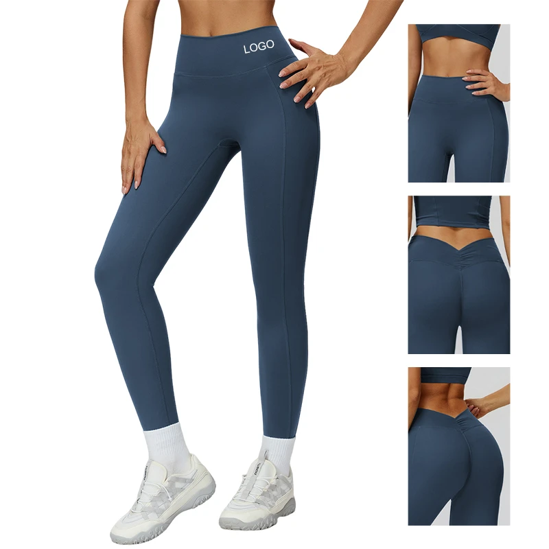 2025 New Scrunch Yoga Pants High Waist Slim Fit Workout Yoga Leggings For Women