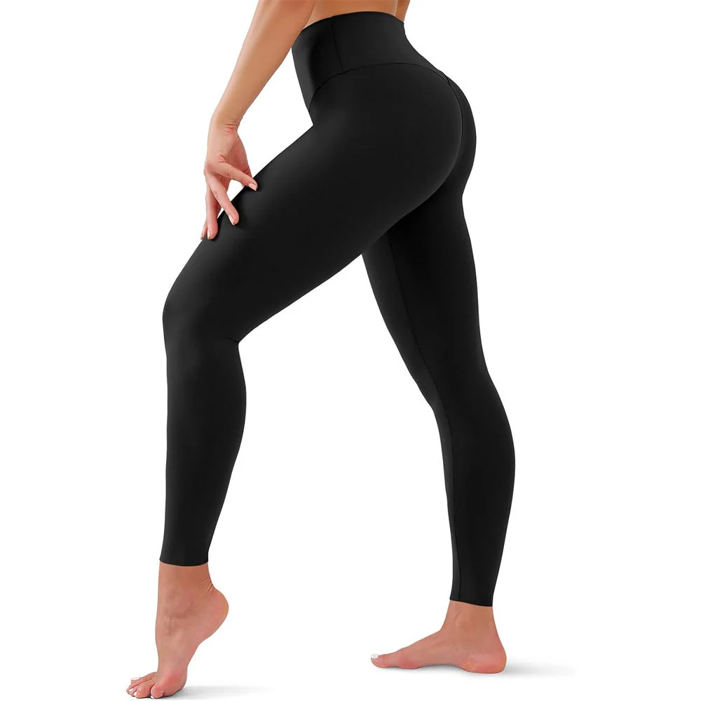 OEM Women Leggings with Custom Logo High Waist Compression Tights for Workout and Fitness Personalized Tags and Branding