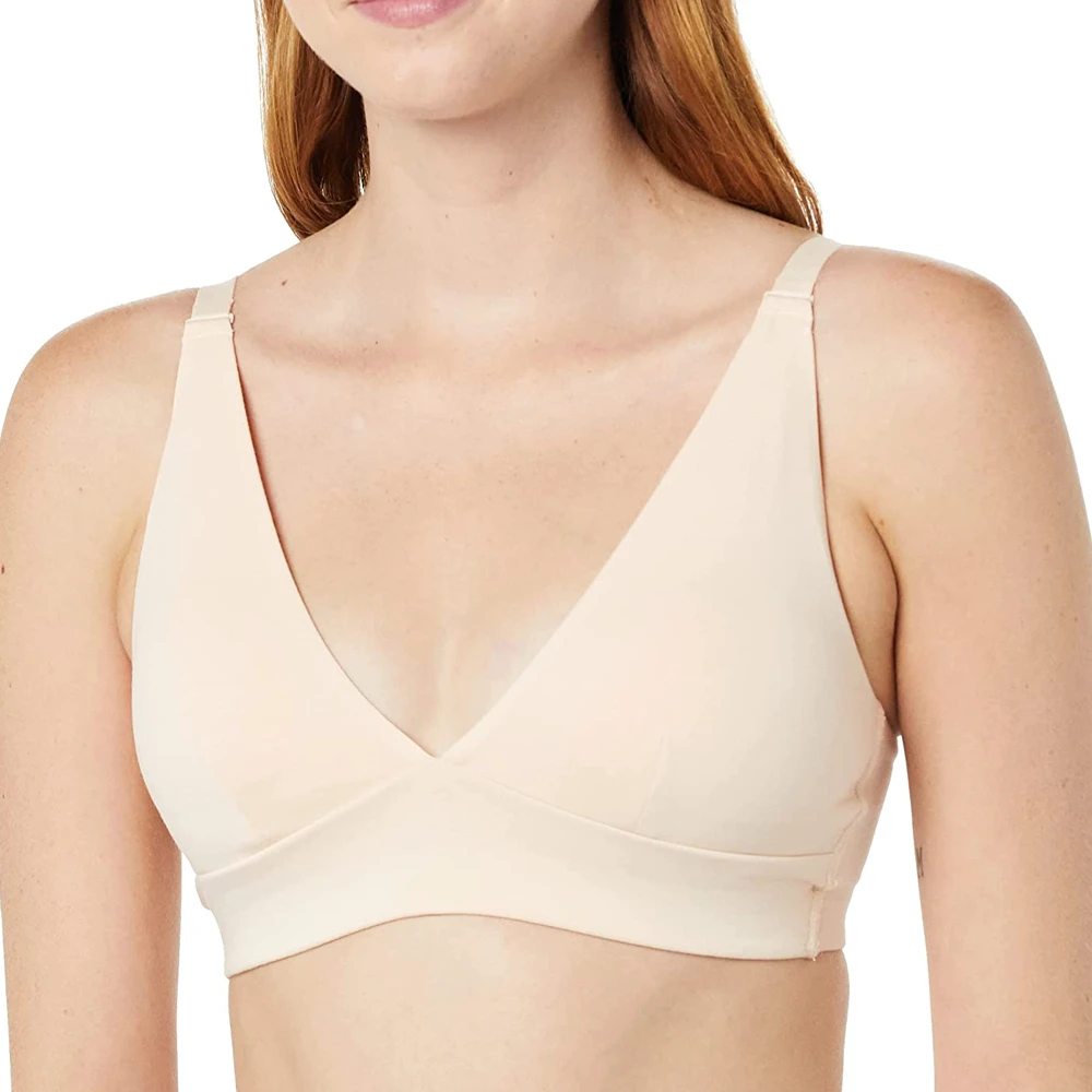 Seamless Stain Lace Low Cut Bralette Tops For Women Por Mayor Para Mujer Sexy Lingerie Plus Size Triangle Cotton Seamless Bra