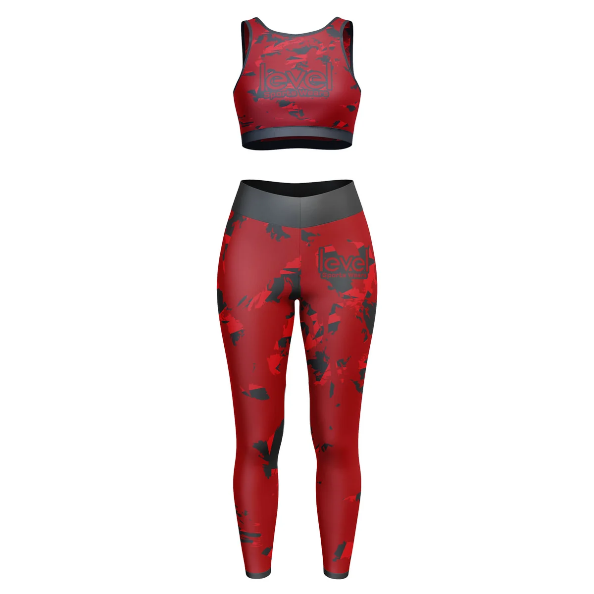 New Trend Solid Yoga Suit Set for Women Outdoor Elastic Breathable Gym Fitness Wear Comfort Backless 2-Piece Bodysuit