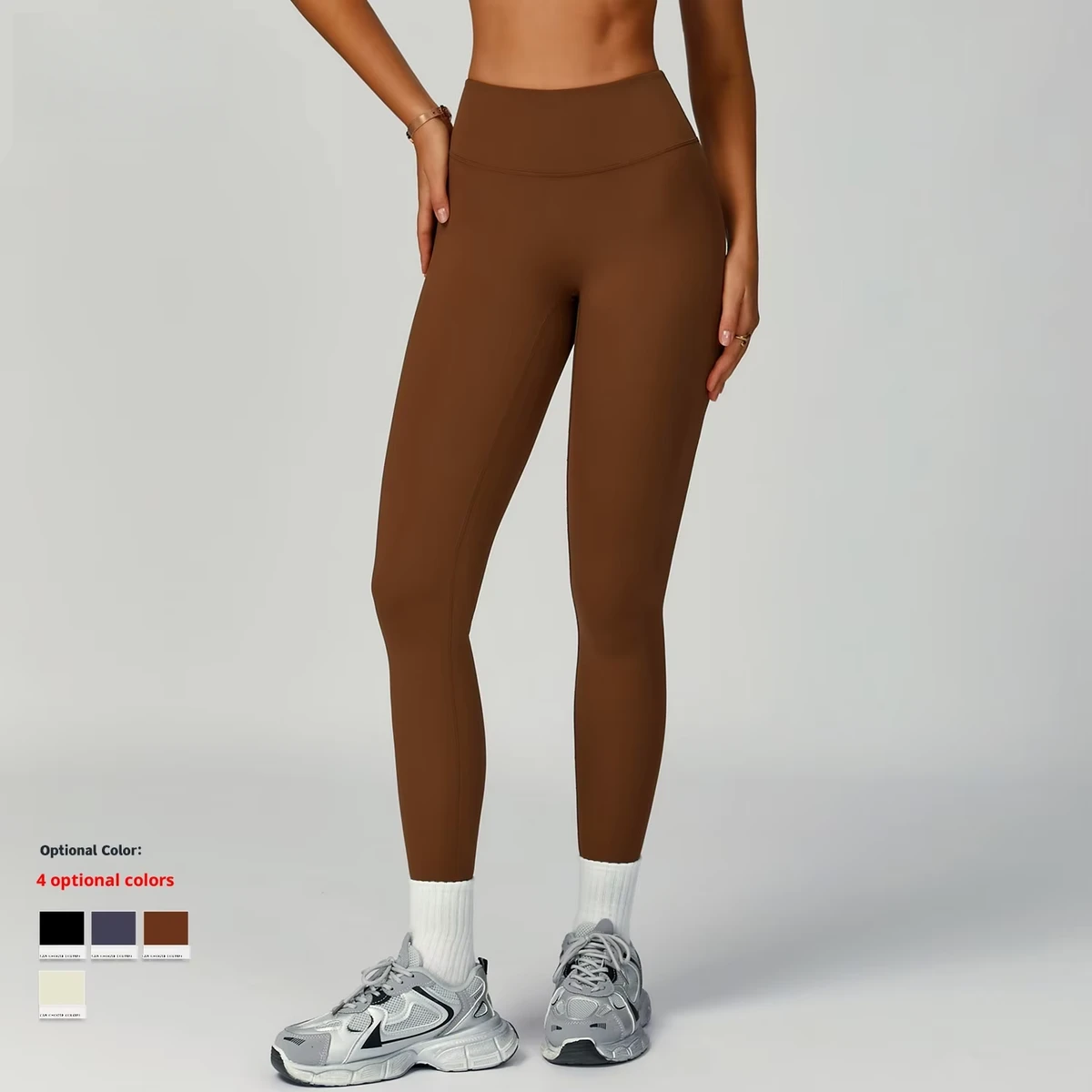 High-Waisted Tight Pants Outdoor Running Yoga Women's Quick-Dry Four-Way Stretch Gym Legging