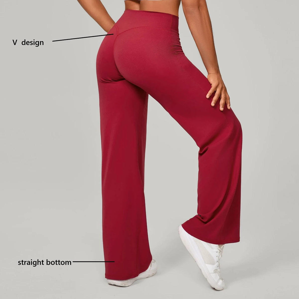 Best High Quality Butt Lifting Yoga Pants Gym Fitness Women Yoga High Waist Sports Flared Fitness Leggings